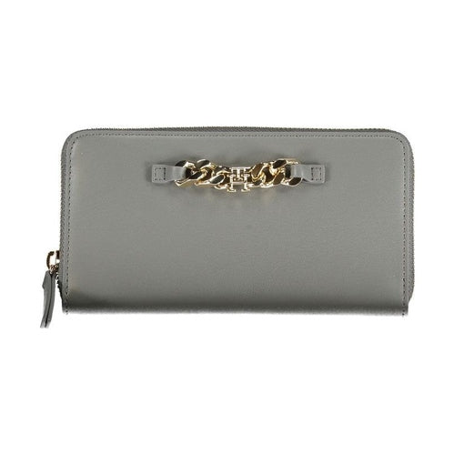 Tommy Hilfiger Grigio Poliuretano Women Wallet