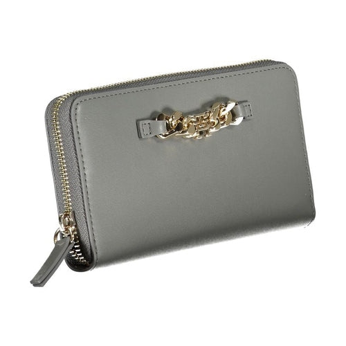 Tommy Hilfiger Grigio Poliuretano Women Wallet