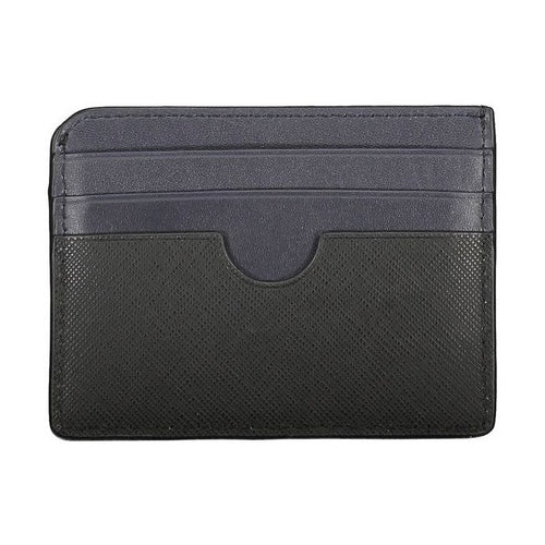Tommy Hilfiger Black Leather Men Wallet