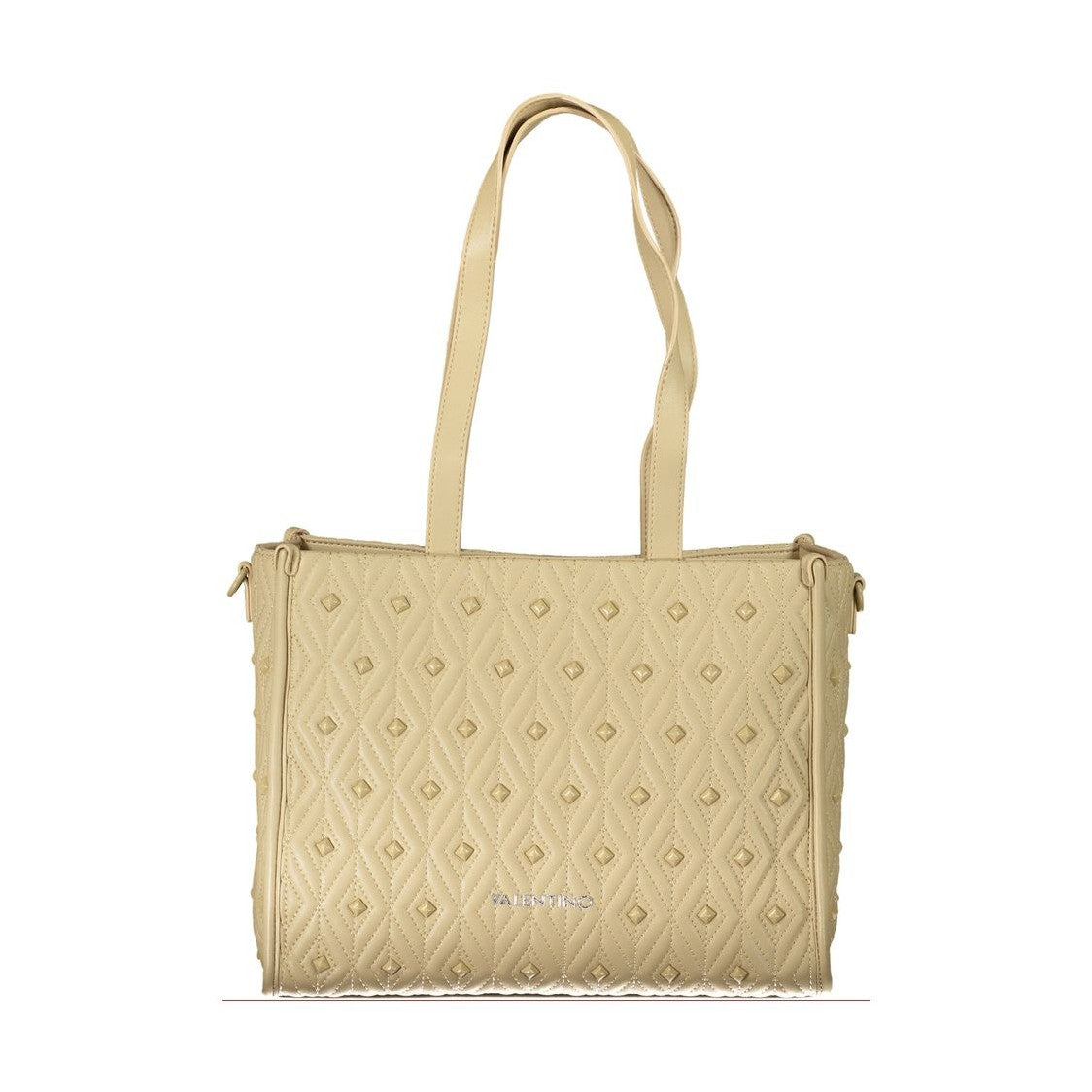 Valentino Beige Polyester Handbag