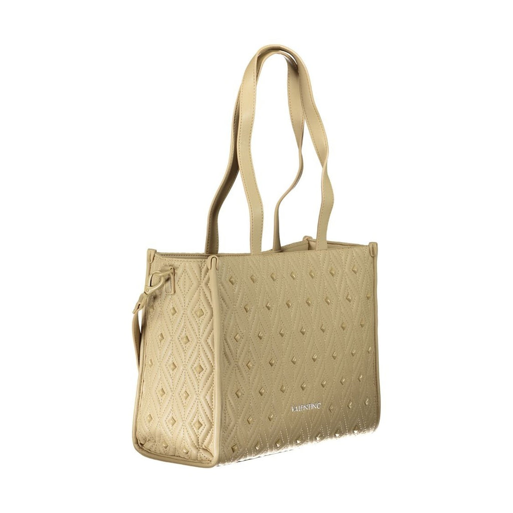 Valentino Beige Polyester Handbag