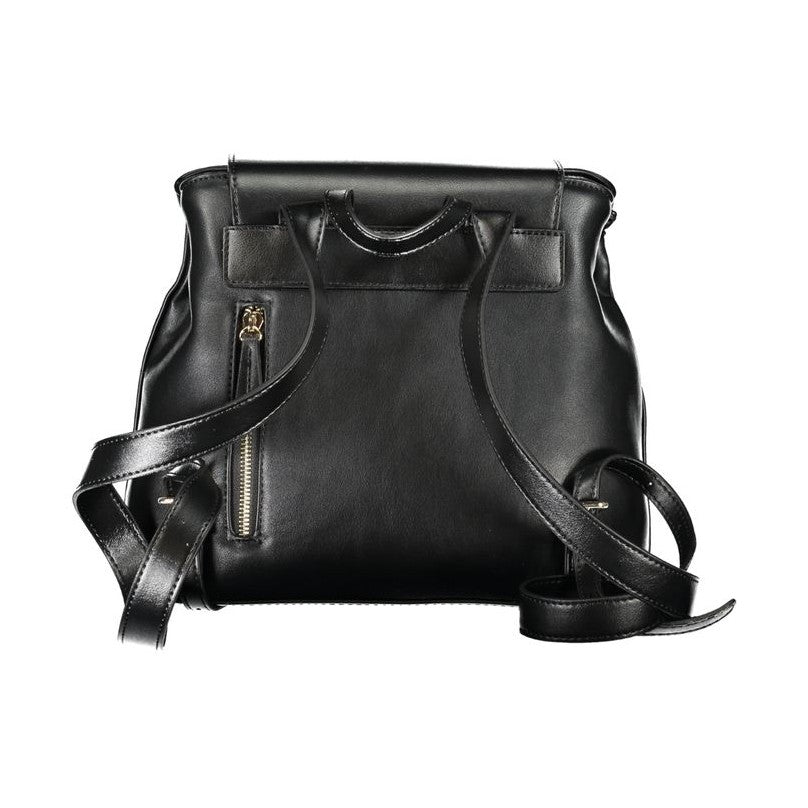 Valentino Black Polyethylene Backpack