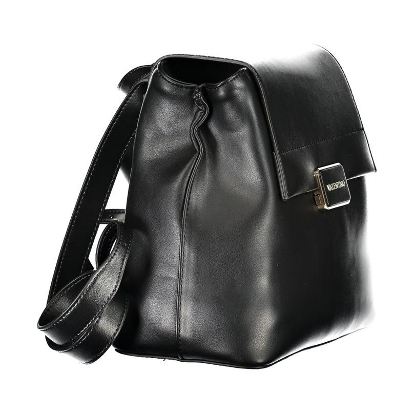 Valentino Black Polyethylene Backpack