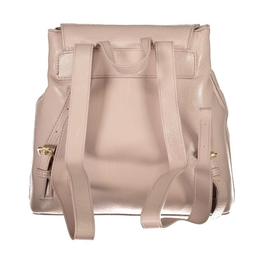 Valentino Pink Polyethylene Backpack