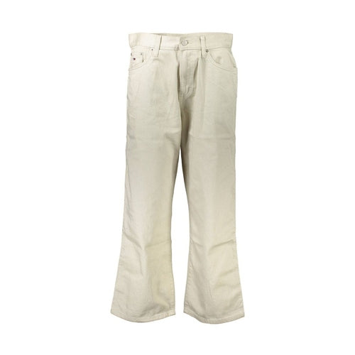 Tommy Hilfiger Beige Cotton Women Jeans