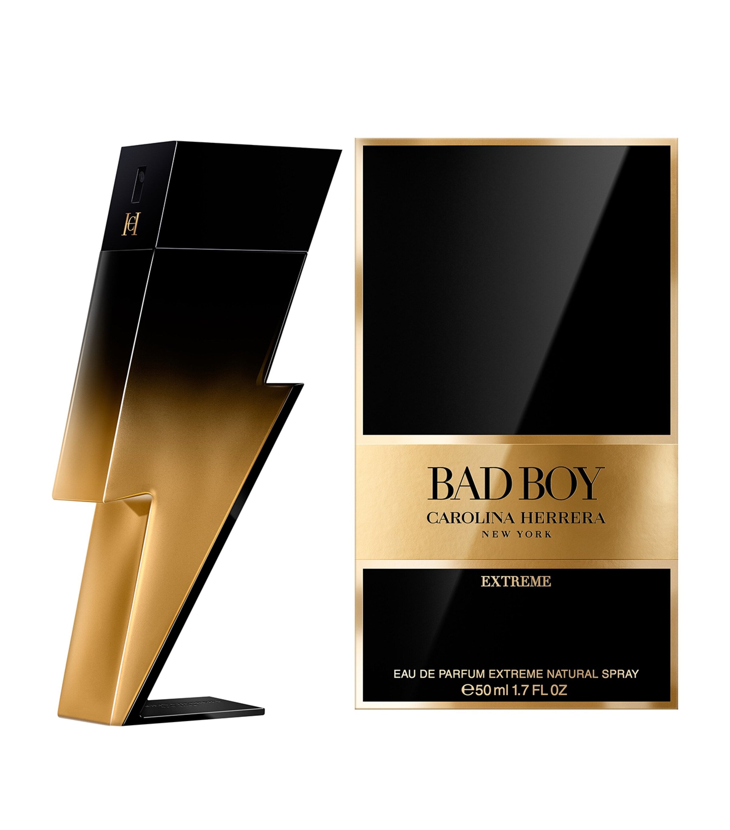 Carolina Herrera Bad Boy Extreme Eau De Parfum 50Ml Spray ƒ?? beauty &amp; skincare essential for daily radiance