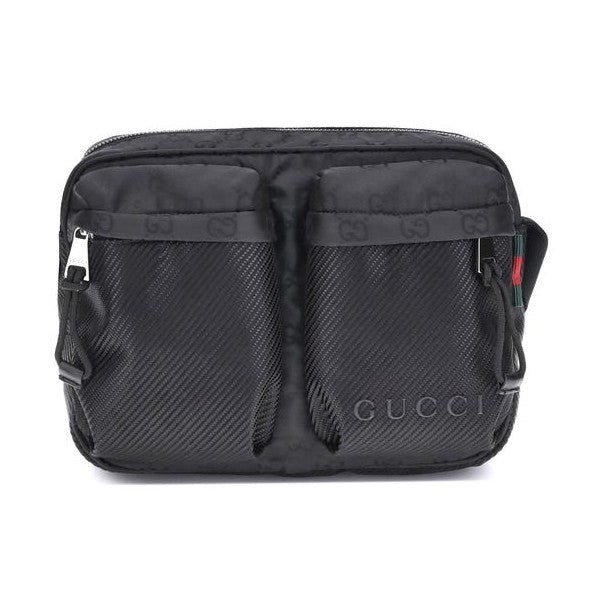 Gucci Black Polyester Shoulder Bag
