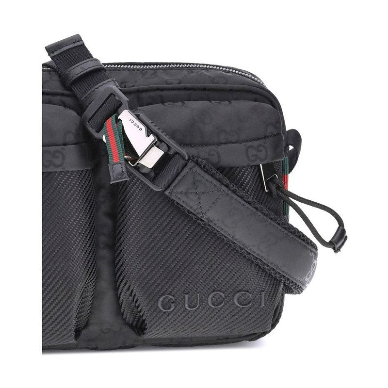 Gucci Black Polyester Shoulder Bag