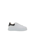 White Calf Leather Bos Taurus Low Top Sneakers