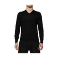 Dolce & Gabbana Dark Gray Embroidered Logo Pullover Sweater