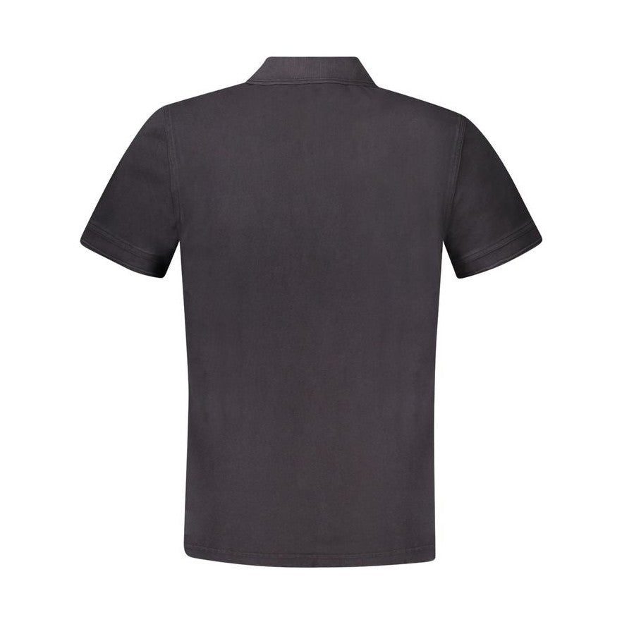 Hugo Boss Black Cotton Men Polo