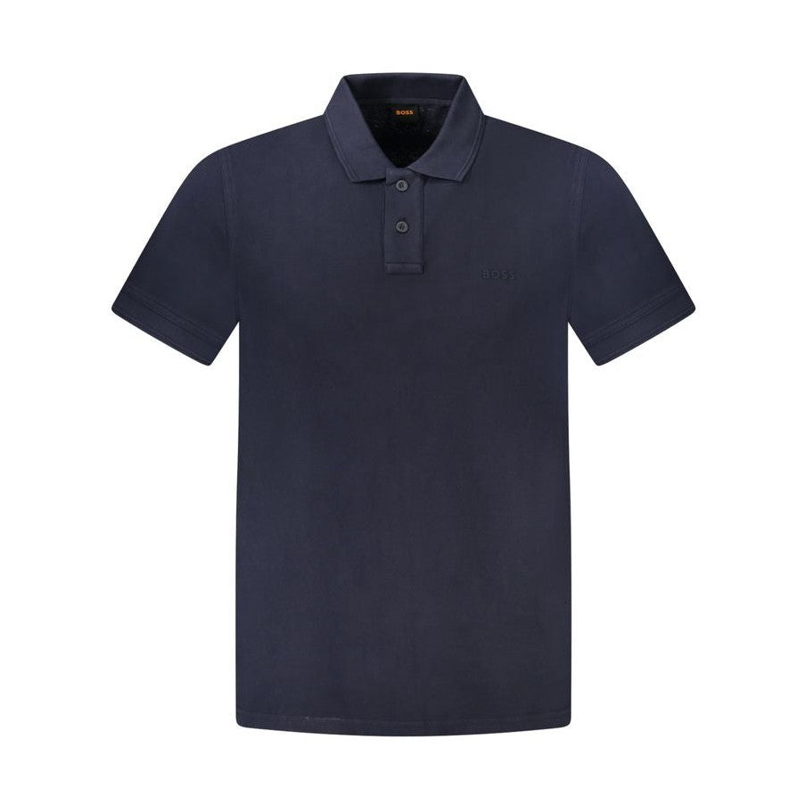 Hugo Boss Blu Cotone Uomo Polo