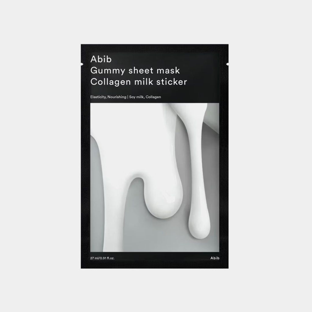 Abib Gummy sheet mask Collageenmelk sticker 27ml
