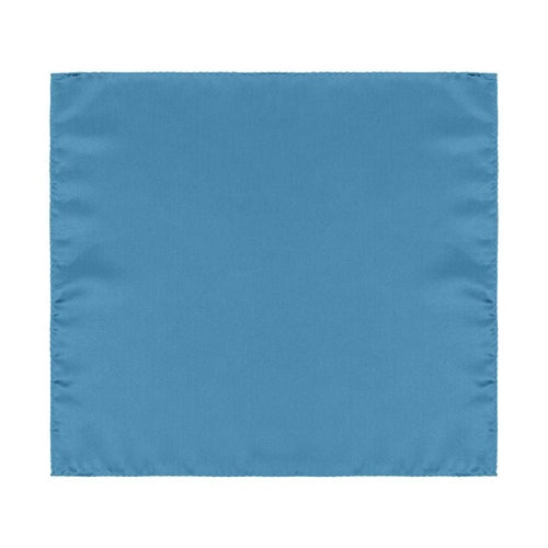 Dolce & Gabbana Light Blue Silk Pocket Square