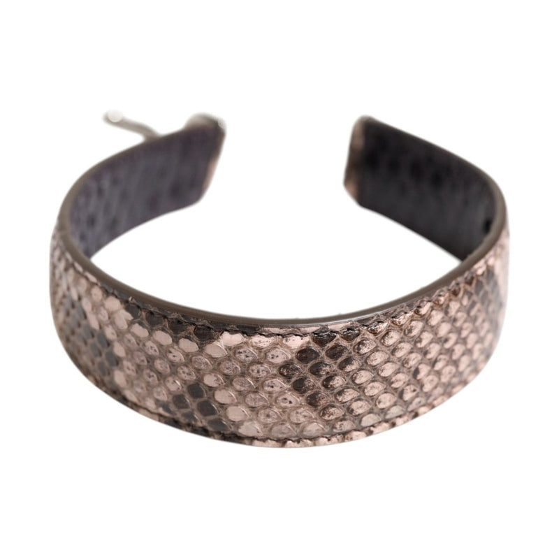 Dolce & Gabbana Brown Exotic Leather Handbag Accessory Shoulder Strap