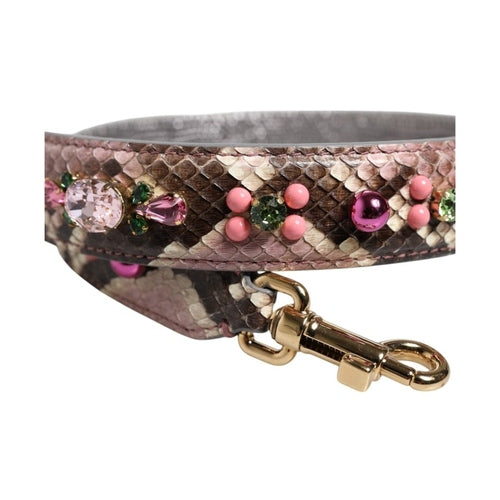 Dolce & Gabbana Multicolor Embellished Handbag Shoulder Strap