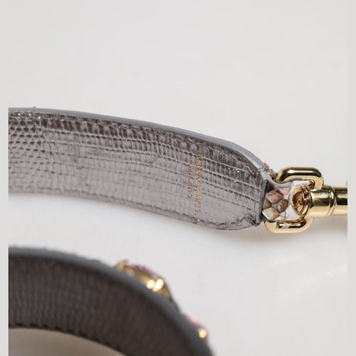 Dolce & Gabbana Multicolor Embellished Handbag Shoulder Strap