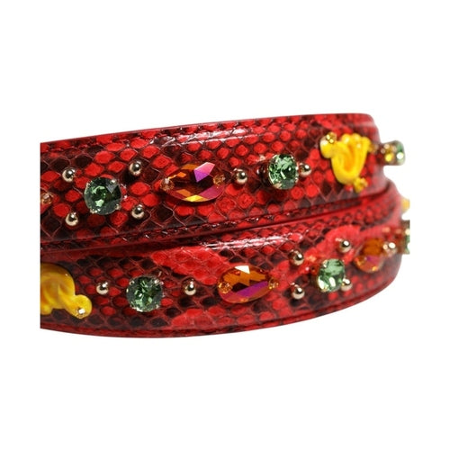 Dolce & Gabbana Multicolor Embellished Handbag Accessory Shoulder Strap