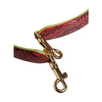 Dolce & Gabbana Red Exotic Leather Handbag Accessory Shoulder Strap