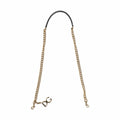 Dolce & Gabbana Brown Leopard Gold Brass Chain Accessory Shoulder Strap