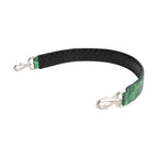 Dolce & Gabbana Black Green Exotic Leather Bag Shoulder Strap