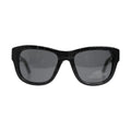 Black Leather Frame DG4177 Tinted Lens Sunglasses