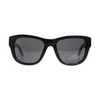 Dolce & Gabbana Black Leather Frame DG4177 Tinted Lens Sunglasses