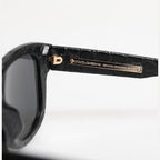 Dolce & Gabbana Black Leather Frame DG4177 Tinted Lens Sunglasses