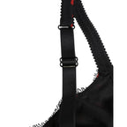 Dolce & Gabbana Black Red Polka Dot Underwired Balconette Underwear