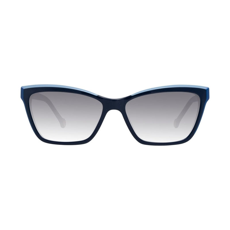 Carolina Herrera Blue Plastic Sunglasses
