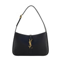 Saint Laurent Black Calf Leather Bos Taurus Handbag
