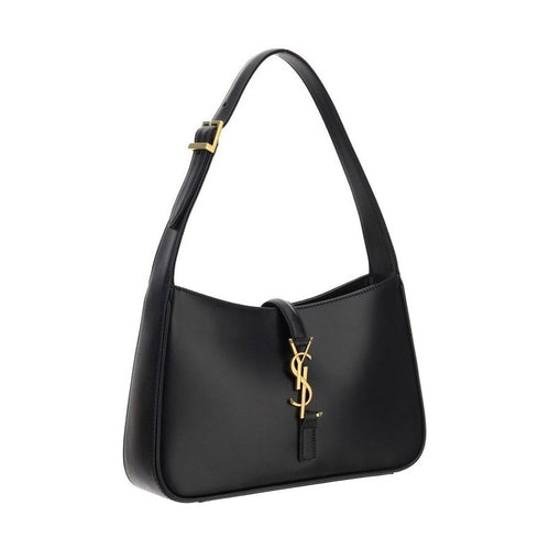 Saint Laurent Black Calf Leather Bos Taurus Handbag