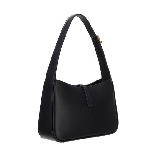 Saint Laurent Black Calf Leather Bos Taurus Handbag
