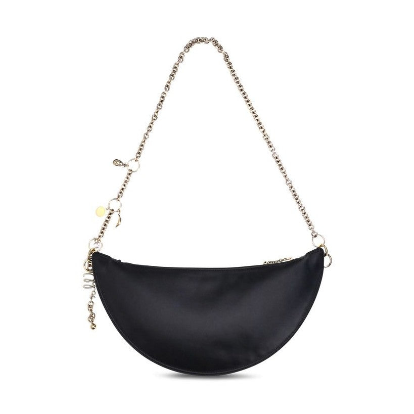 Chloé Black Calf Leather Bos Taurus Shoulder Bag
