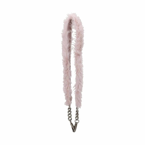Miu Miu Pink Fur Shoulder Bag