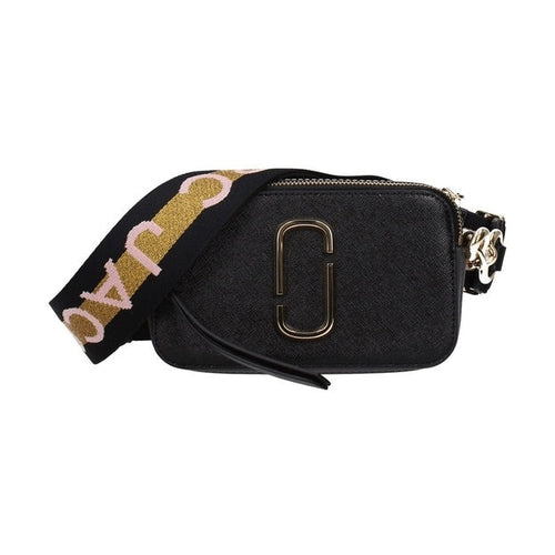 Marc Jacobs Black Leather Crossbody Bag