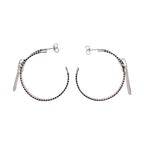 Marc Jacobs Gray Silver Earrings