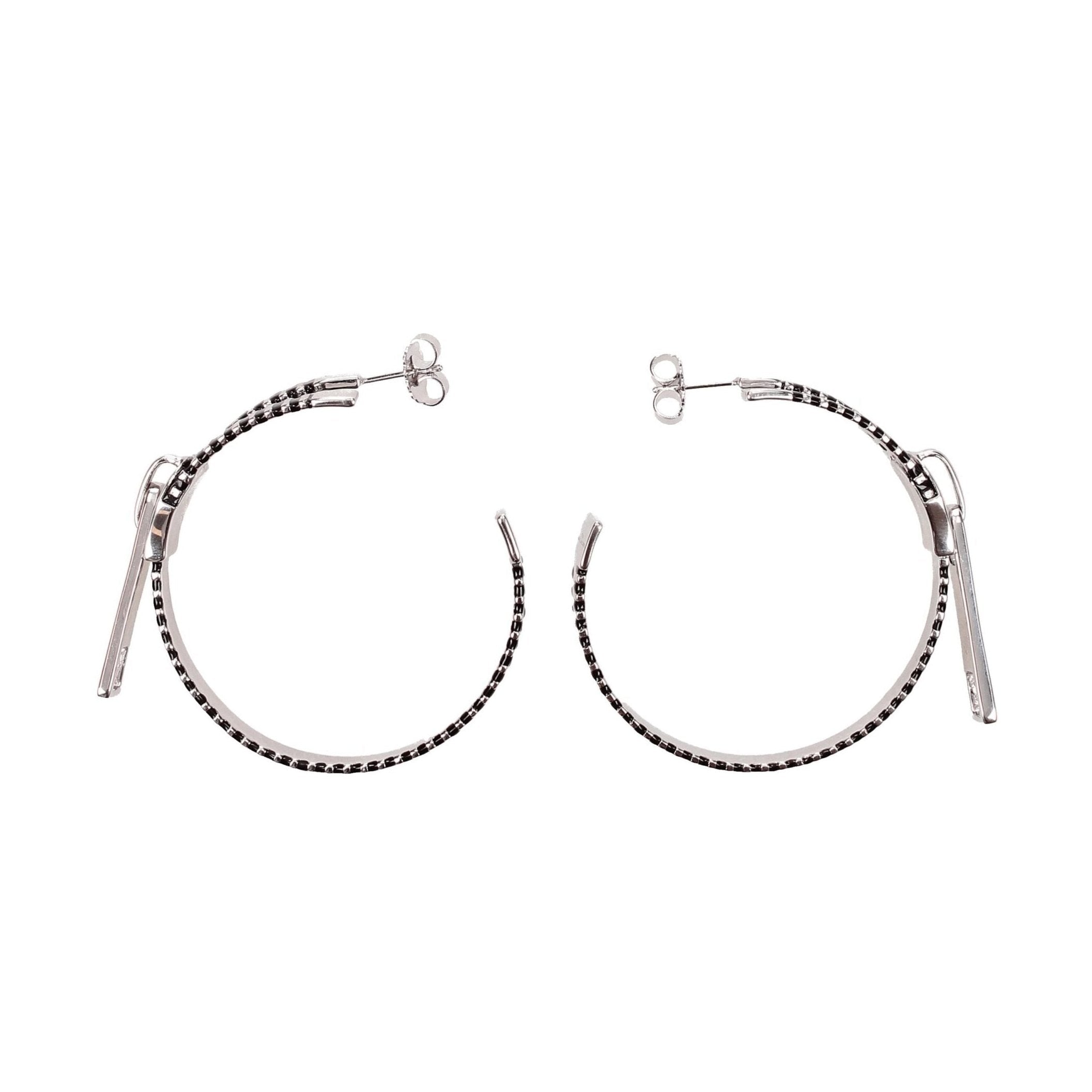 Marc Jacobs Gray Silver Earrings