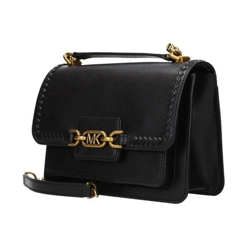 Michael Kors Black Leather Shoulder Bag