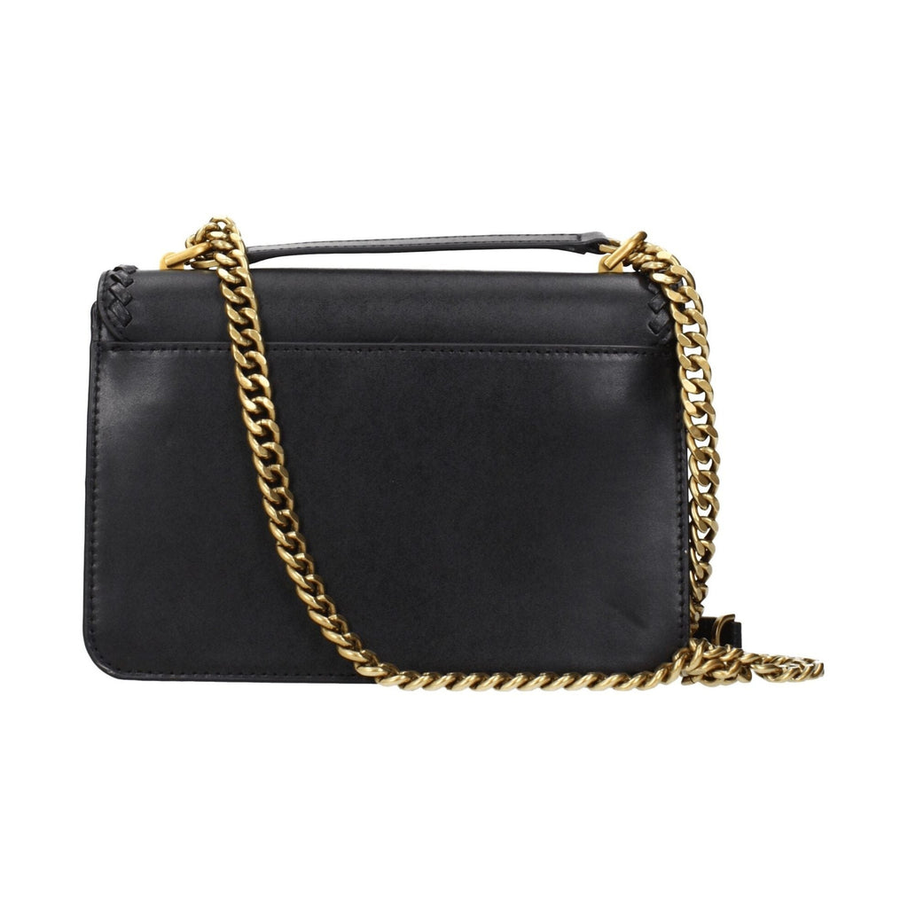 Michael Kors Black Leather Shoulder Bag
