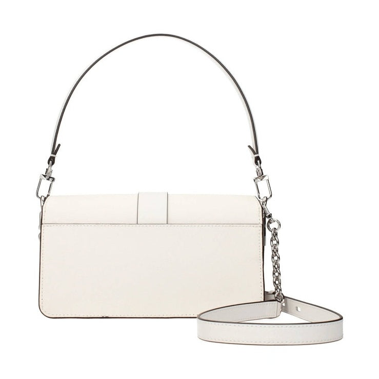 Michael Kors White Leather Handbag