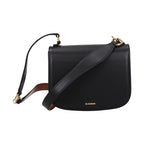 Jil Sander Black Leather Handbag