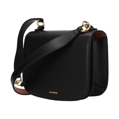 Jil Sander Black Leather Handbag