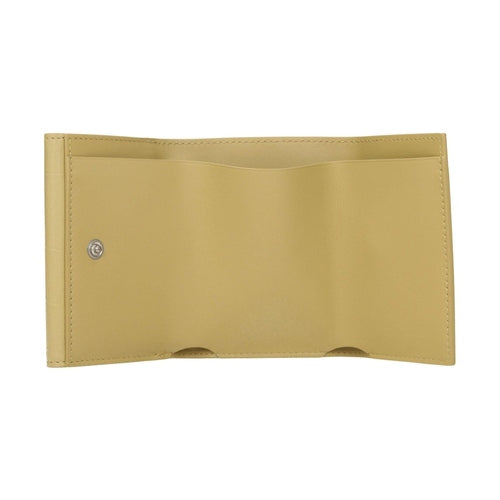 Jil Sander Yellow Leather Wallet