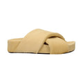 Jil Sander Beige Horsehair Slippers