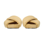 Jil Sander Beige Horsehair Slippers