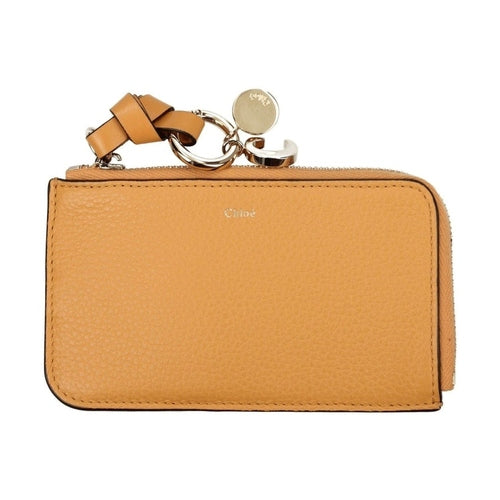 Chloé Orange Leather Wallet