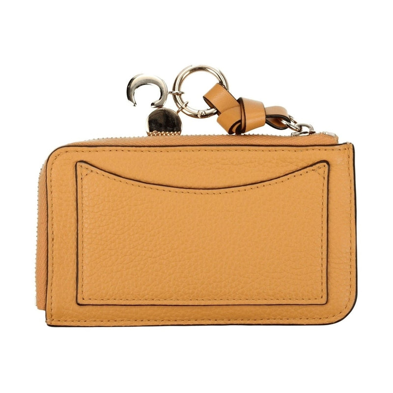 Chloé Orange Leather Wallet