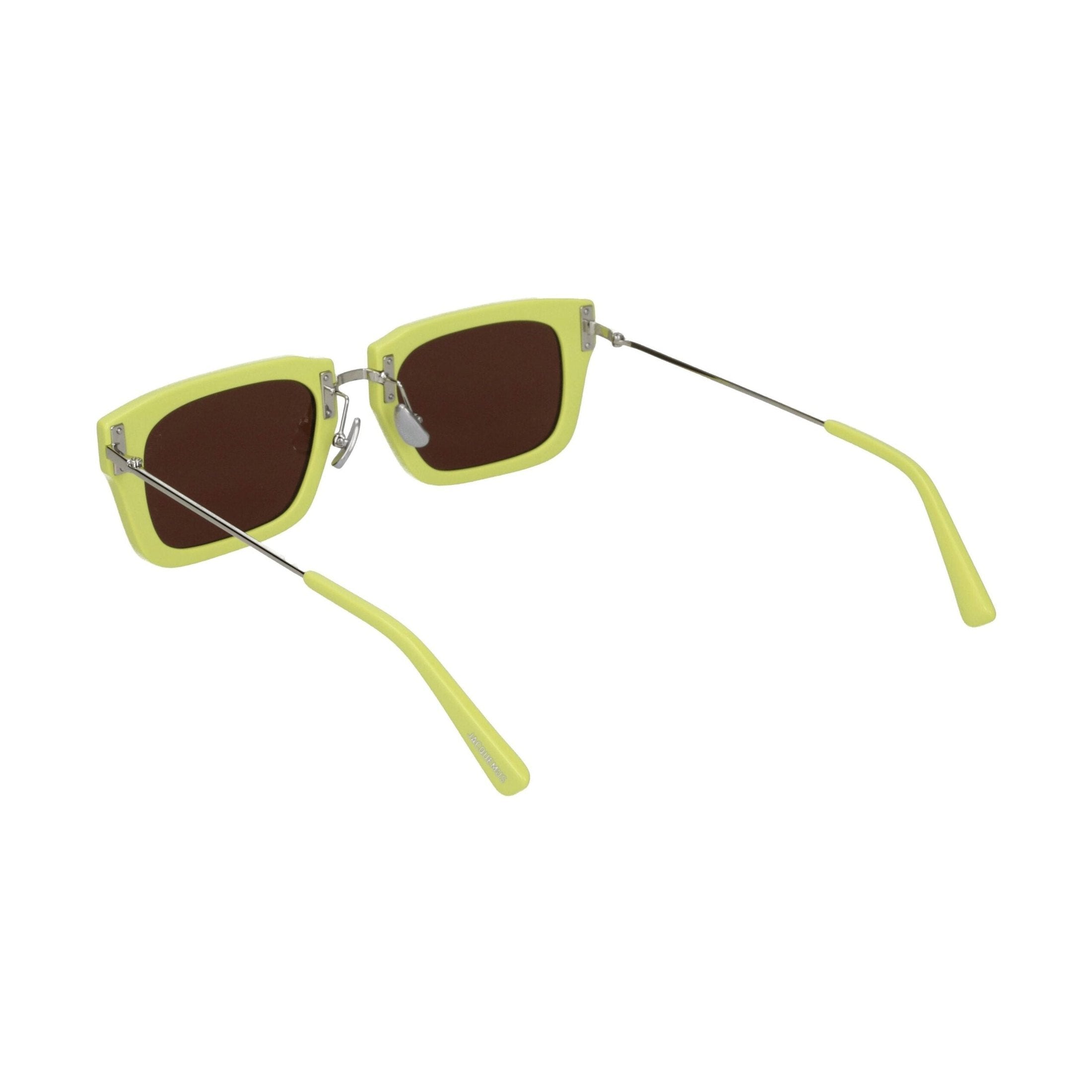 Jacquemus Yellow Acetate Sunglasses