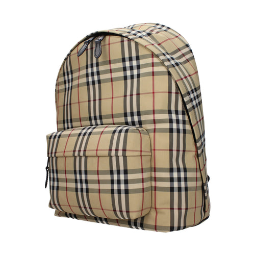 Burberry Beige Fabric Backpack
